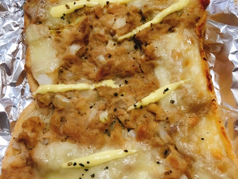 オニオンツナチーズトースト